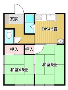 静岡県浜松市中央区神ケ谷町【一戸建】の間取り
