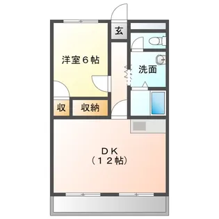 茨城県取手市取手2【マンション】の間取り