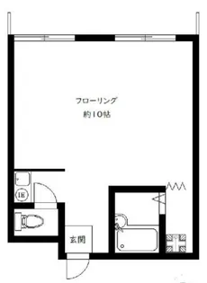 東京都杉並区天沼3【アパート】の間取り