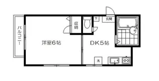 東京都新宿区百人町2【マンション】の間取り