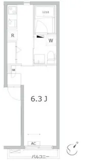 東京都品川区西五反田3【マンション】の間取り