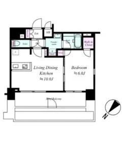 東京都北区赤羽3【マンション】の間取り