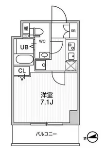 LIMERESIDENCE KITAMATSUDO【3階】の間取り