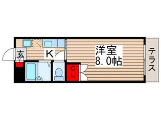 シャルマン【1階】の間取り