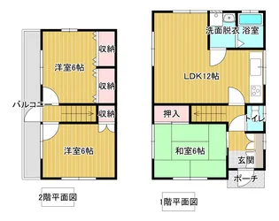 群馬県安中市原市【一戸建】の間取り