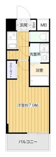 S-RESIDENCE新大阪WEST【8階】の間取り