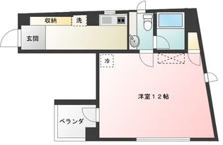 Go ai Oh【6階】の間取り