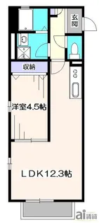 東京都西東京市泉町2【アパート】の間取り