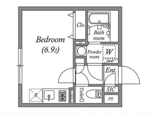 LEGALAND高円寺南【4階】の間取り