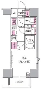 プレジリア東日本橋【3階】の間取り