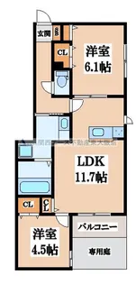 La Luce【1階】の間取り