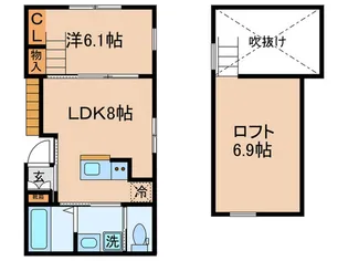 スカイパークの間取り
