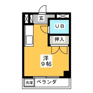 サンライズマンション【3階】の間取り