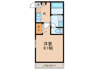 リブレア白鳥【2階】の間取り