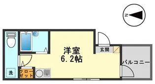 東京都江戸川区北小岩5【アパート】の間取り