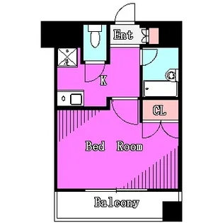 ヴェルステージ恵比寿【4階】の間取り