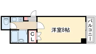 セントラル淀川【2階】の間取り