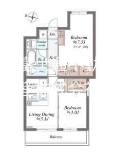 SYMPHONY PARK【5階】の間取り