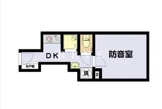 アールヒルズ日本橋【1階】の間取り