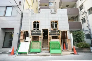 仮称・蛎殻町新築マンション【1階】の外観