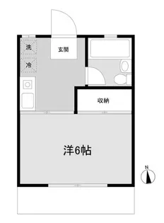 エフォート【2階】の間取り