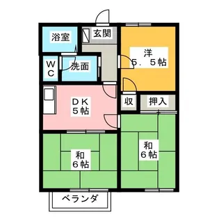 サプリーム【1階】の間取り
