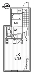 MDM白金台【2階】の間取り