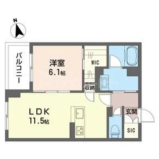 ルピナス グランデ【2階】の間取り