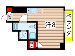 トーコービル【4階】の間取り
