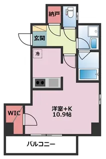 清新スクエア【3階】の間取り