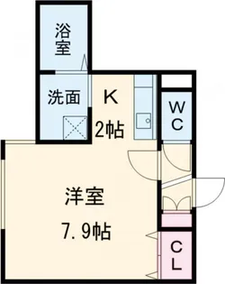 マリオット恵庭South【2階】の間取り