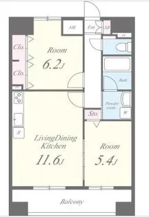 シュトランドコルブ【10階】の間取り