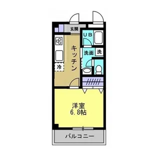 エスポワール川崎大師【2階】の間取り