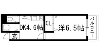 カーサ芙蓉【2階】の間取り