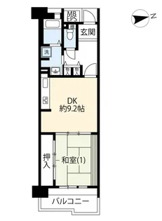 URシティコート世田谷給田【5階】の間取り