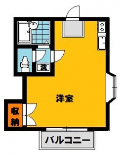 メゾンドドムール【2階】の間取り
