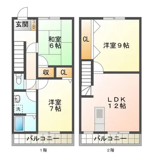 レイクサイドヴィラ F【2階】の間取り