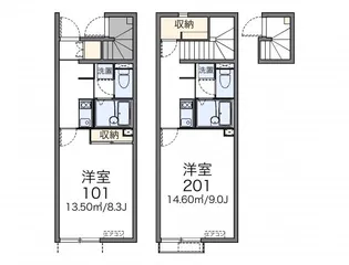 レオネクストmaple【2階】の間取り