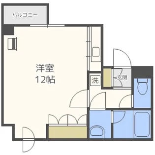ステージノア豊平V【3階】の間取り