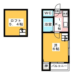 アーバンプラザ名古屋【1階】の間取り