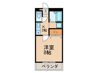 レジデンスAOI【3階】の間取り