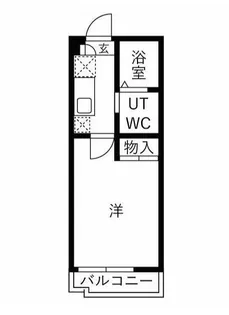 ベルフルール西船橋【3階】の間取り