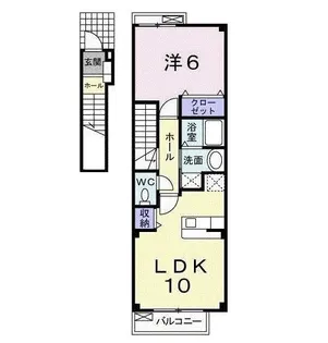 グレース・ガーデン・トミー【2階】の間取り