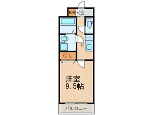 メゾン・フェアリ-【7階】の間取り