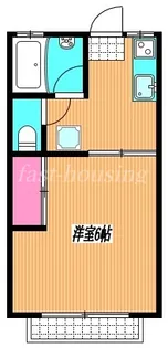 レジデンス武蔵【1階】の間取り