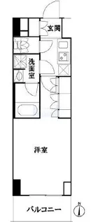 ルーブル池袋弐番館【2階】の間取り