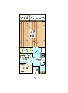 ウェルカム【1階】の間取り