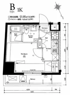 AZEST西巣鴨【10階】の間取り