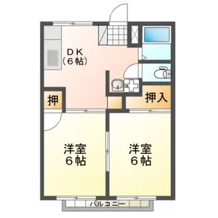 ソラシアI【2階】の間取り
