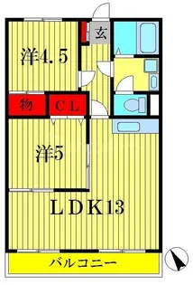 デイズ・ガーデン【4階】の間取り